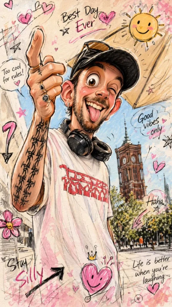 Lieschen Mueller Summer Splash KI Comic DJ