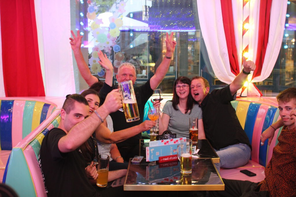 Company Party at Alexanderplatz, Berlin: Dinner, Cocktails, and Burlesque at Lieshen Mueller Berlin
